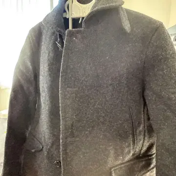 GLOSTER ROAD 다크 그레이 피 코트 X-LARGE