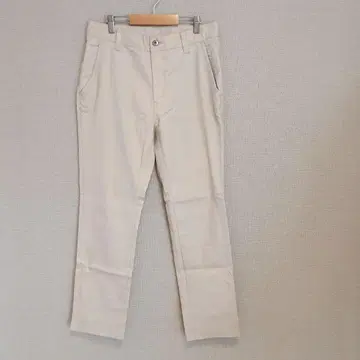 새상품급 워크맨 골프 팬츠 테이퍼드 핏 베이지 M