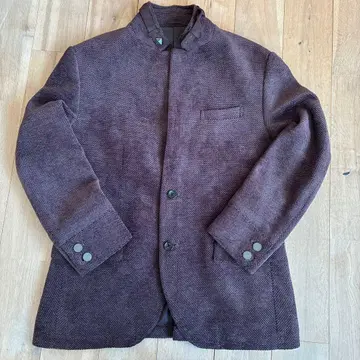 MK MICHEL KLEIN homme 퍼플 테일러드 자켓