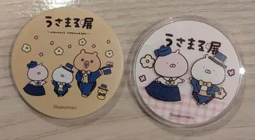 우사마루 트레이딩 아크릴 레이어 배지 2개 세트