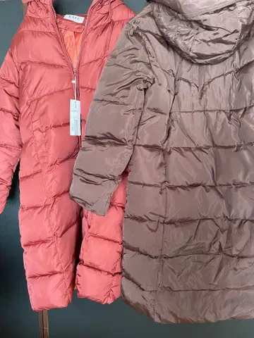 충전솜 코트 2장, 4XL, 5XL