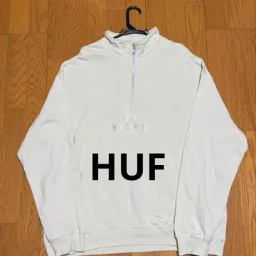 HUF WORLDWIDE 하프 지퍼 후드티 2XL