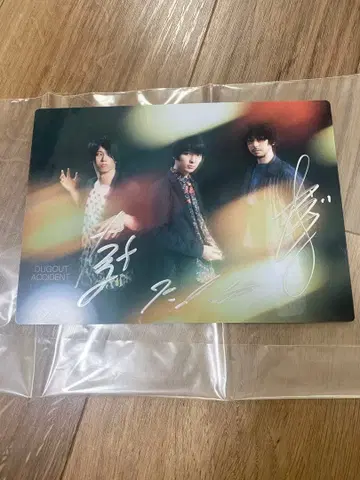 유니슨 스퀘어 가든 친필 사인 카드 시트