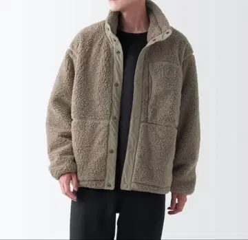 새상품 무인양품 방풍 플리스 자켓 XL mujilabo