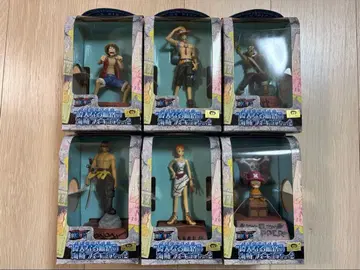 원피스 위대한 항로 해적 피규어 part2 전 6종