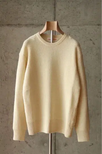 NICENESS GRAHAM 울 알파카 데크 스웨터