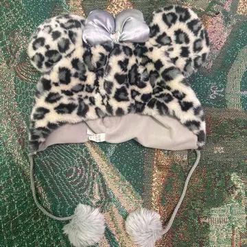 레오파드 무늬 팬캡 구형