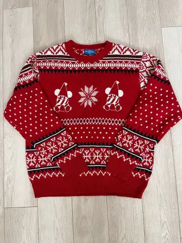 디즈니 크리스마스 2022 릴린린 스웨터