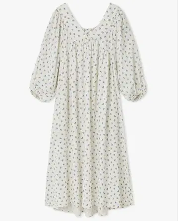 젤라또피케 gelatopique 레몬 패턴 원피스 리본