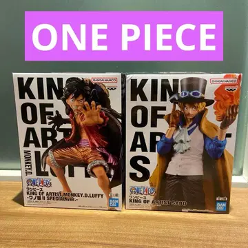 [ 미개봉 새상품 ] 원피스 KING OF ARTIST 루피 사보 피규어