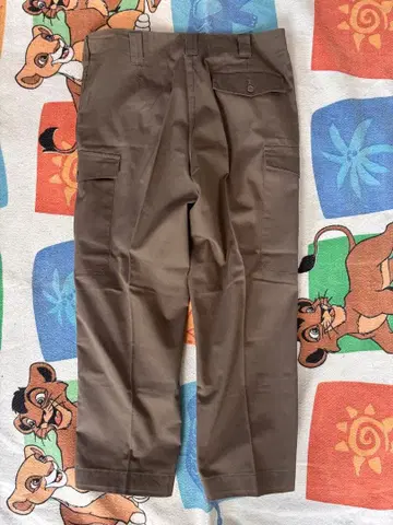 한쪽 포켓 카고 팬츠 베이커 팬츠 군용 미군 워크 팬츠