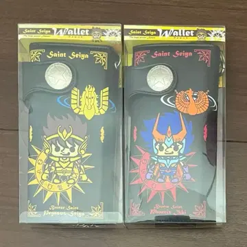 12일까지 [당시물] 세인트 세이야 지갑 장지갑 묶음 판매 레어