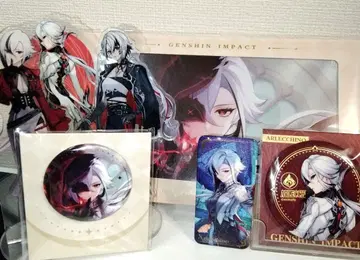 원신 아를레키노 소집 페르베레 아크릴 스탠드 캔뱃지