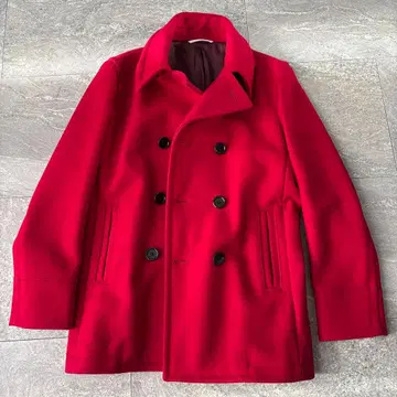 블루 라벨 유나이티드 애로우즈 피코트 M 사이즈 레드