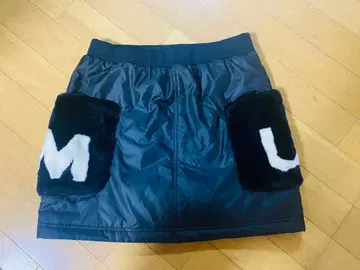 새상품급 MUSPORTS 에무유스포츠 골프웨어 로고 보아 스커트