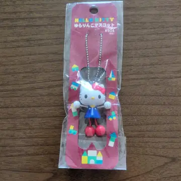 [ 새상품 미개봉품 ] 헬로키티 유라링코 마스코트 키링 2006년제