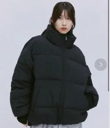 17HR 충전솜 다운 자켓 블랙