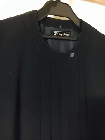 블랙 포멀 원피스 상복 스몰 사이즈 7호