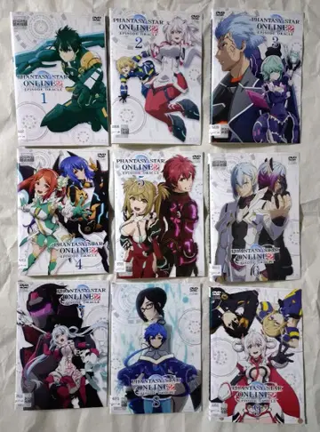 판타지 스타 온라인 2 에피소드 오라클 DVD 전권 세트