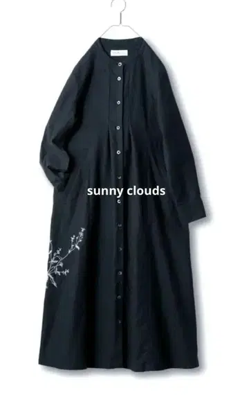 써니클라우드 마녀의 치코리 꽃 원피스 펠리시모 블랙