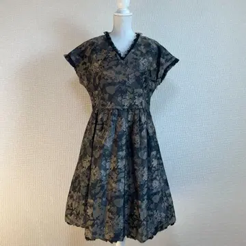 요시에 이나바 레킵 원피스 15 빅 사이즈 일본제 새상품급 드레스