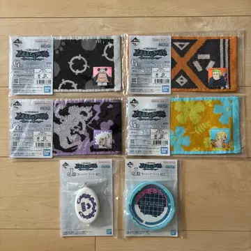 원피스 제일복권 G상 하프 타월 J상 러버 모듬 묶음 판매