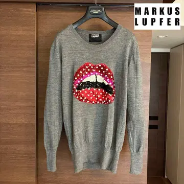 새상품급 마커스루퍼 스팽글 립 니트 [ S ]