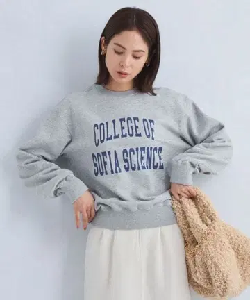 [ 새상품급 ] green label relaxing 로고 맨투맨 풀오버