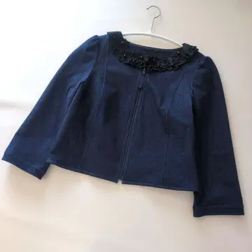 TO BE CHIC 데님 리버서블 자켓