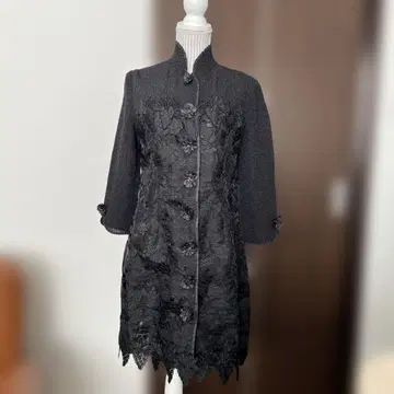 노코오노 이소재 롱 자켓