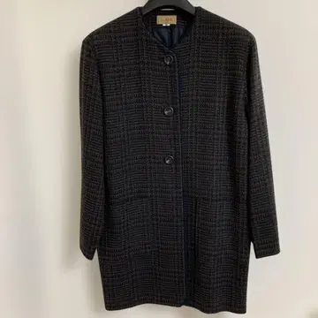 다크 그레이 노카라 자켓