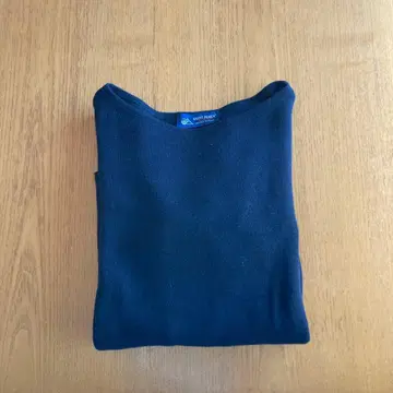 세인트 제임스 더블 페이스 스웨터 무지 네이비 38 M