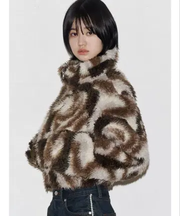 [ 즉시 구매 가능 ] EMODA 싱글 미니 보아 블루종