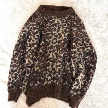 By Malene Birger 레오파드 무늬 니트 모헤어 알파카 모헤어