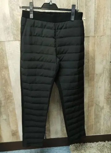noa-ge 새상품! 따뜻함! 다운 팬츠 블랙 LL