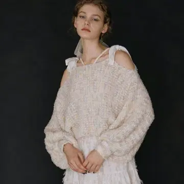 idem 테이프 얀 2웨이 니트 가디건