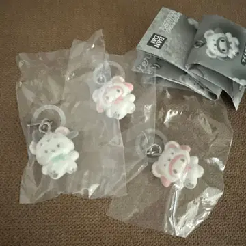 산리오 메지루시 액세서리 복슬복슬 스노우