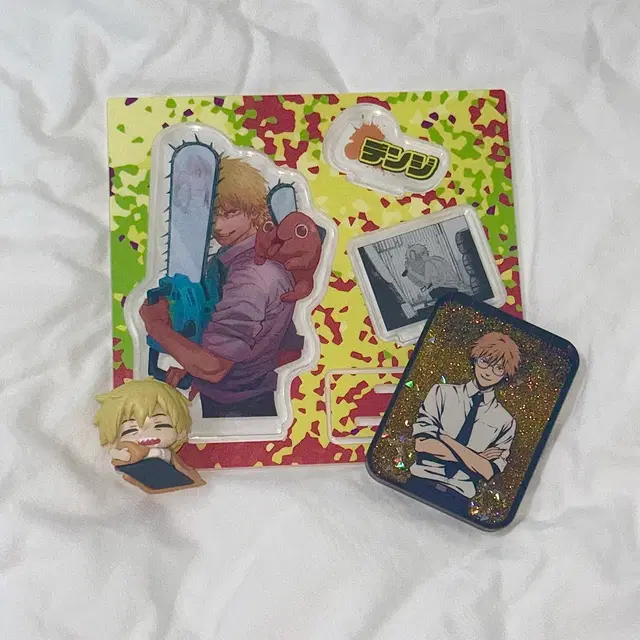 <일괄> 덴지 아크릴 스탠드&아크릴 유사 코롯타&오네무탄 1탄