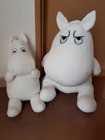 무민 봉제 인형 세트 앵그리 & 와우! 페이스 (무민 밸리 파크)