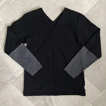 SOU SOU 깃 파인 지반 다른 소매 M 사이즈