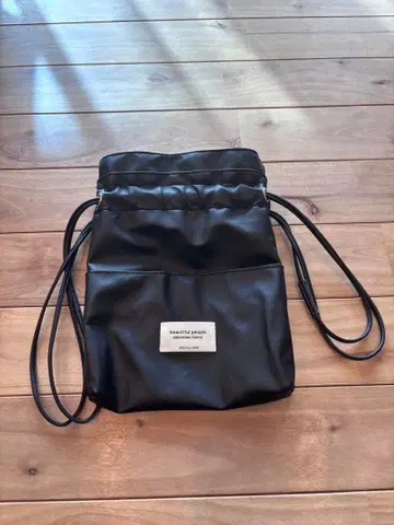 beautiful people 블랙 숄더백