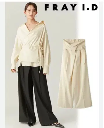 프레이 아이디 슈퍼 하이 웨이스트 벨트 팬츠 1