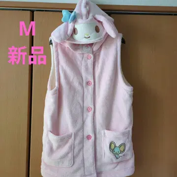 마이멜로디 후드 부착 베스트 룸웨어