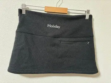HOLIDAY THERMAL PRO FLEECE MINI SKIRT