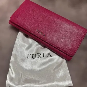 FURLA 쇼킹 핑크 장지갑