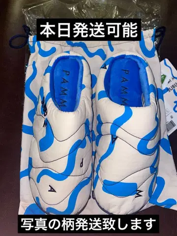 SUBUxPAMM 콜라보 샌들 파랑 사이즈 1