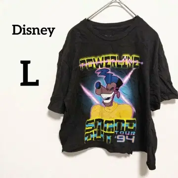 [ 공식 뒷면 투어 ] Disney 파워 라인 T셔츠 L 구피 무비