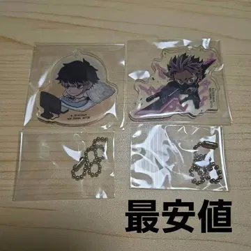 괴수 8호 제일복권 나루미 겐 H상 아크릴 참 2점 세트 시크릿