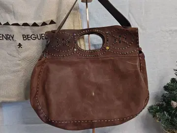 HENRY BEGUELIN 브라운 핸드백