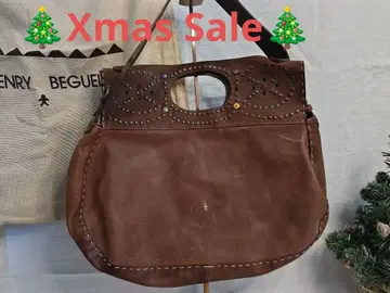 HENRY BEGUELIN 브라운 핸드백